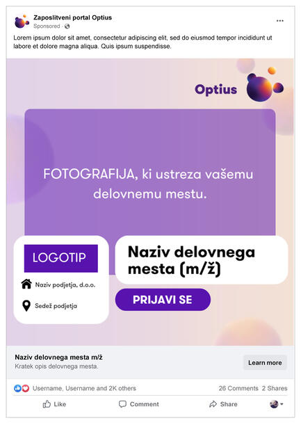 Redesign Facebook kampanja
