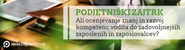 Podjetniski zajtrk naslovnica