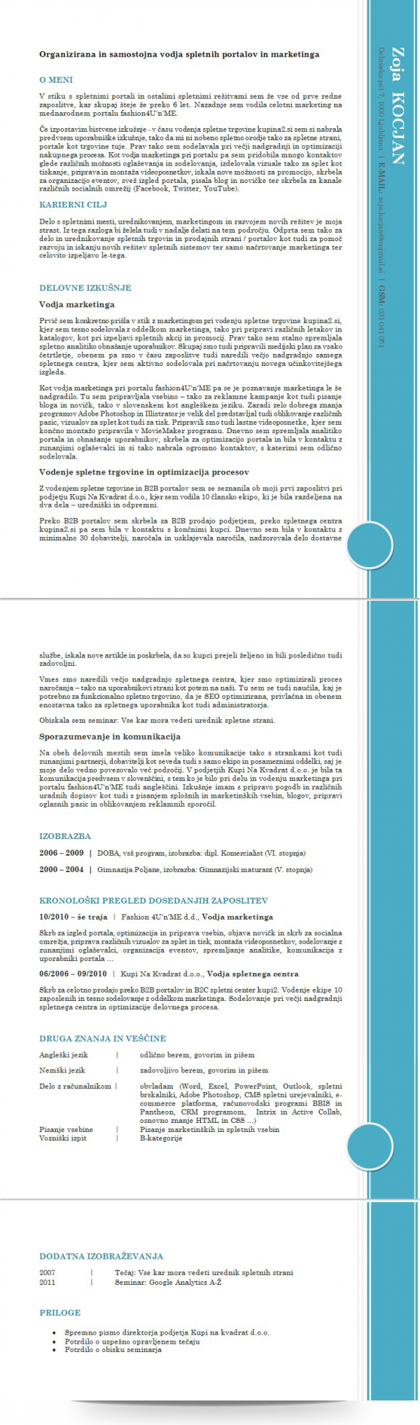 kombinirani CV1