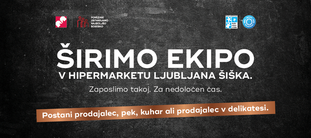Nosilna slika za predstavitev delovnega mesta