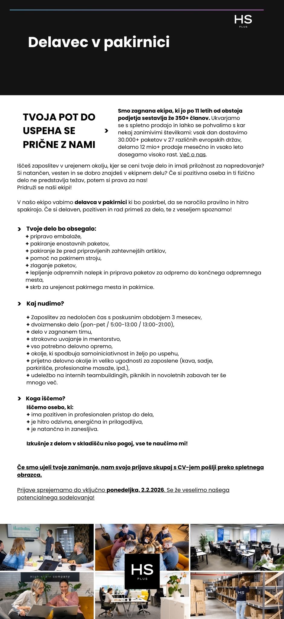 Delavec v pakirnici m/ž