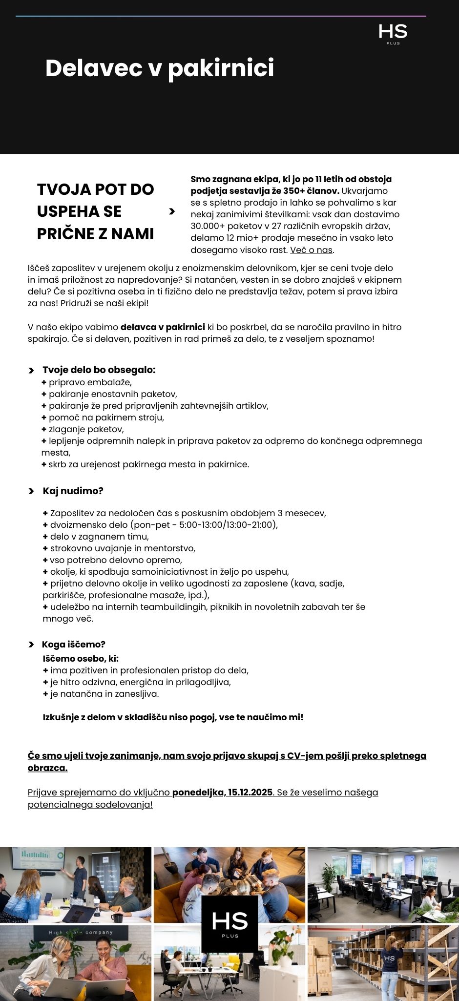 Delavec v pakirnici m/ž