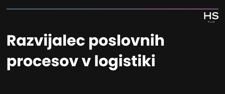 Nosilna slika za predstavitev delovnega mesta