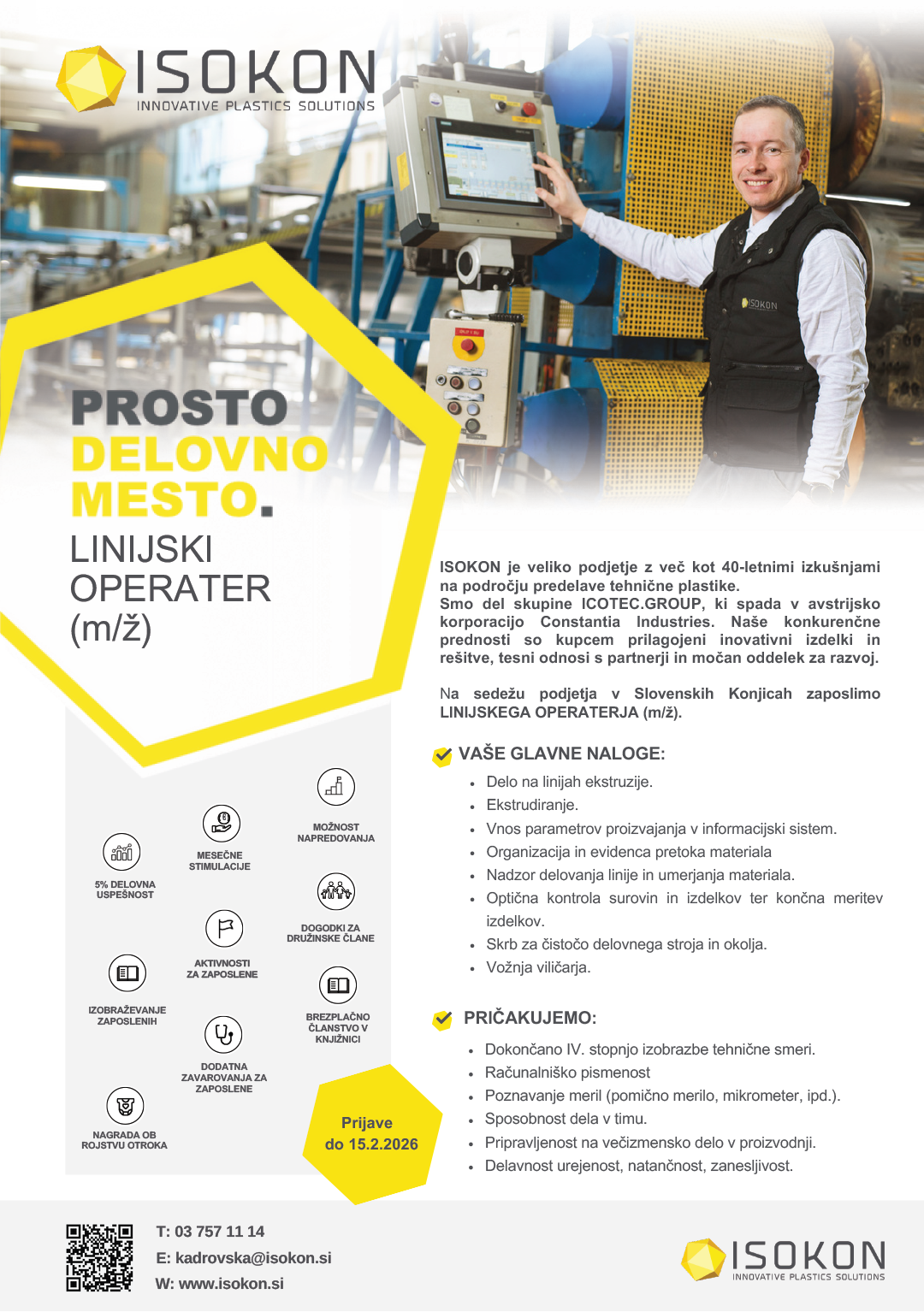 Linijski operater (m/ž)