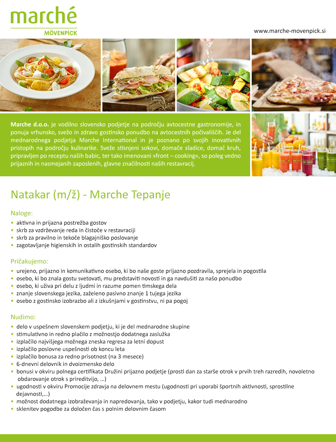 Natakar (m/ž) - Marche Tepanje