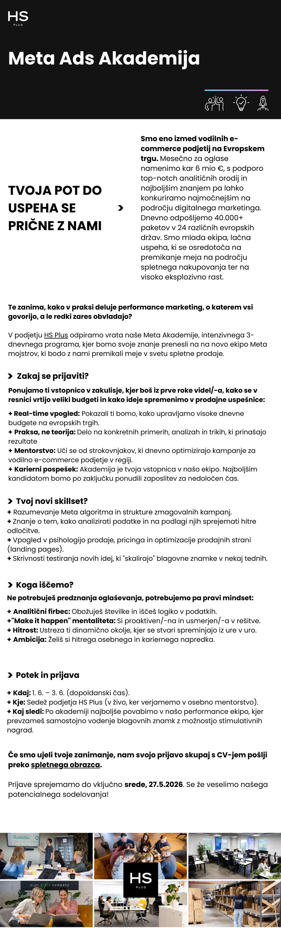 Meta Ads Akademija (m/ž)