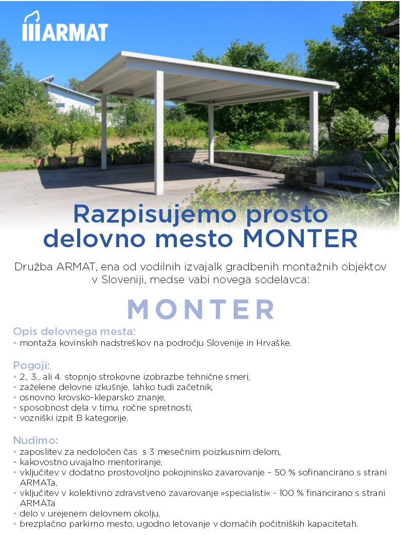 Monter (m/ž)