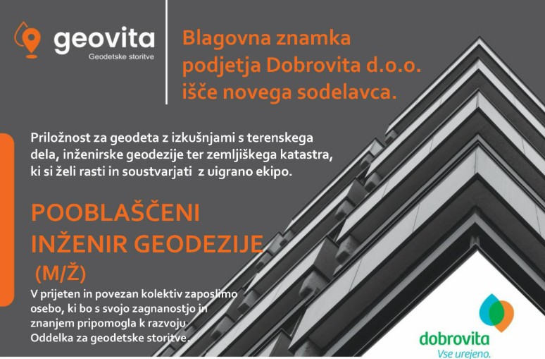 Nosilna slika za predstavitev delovnega mesta