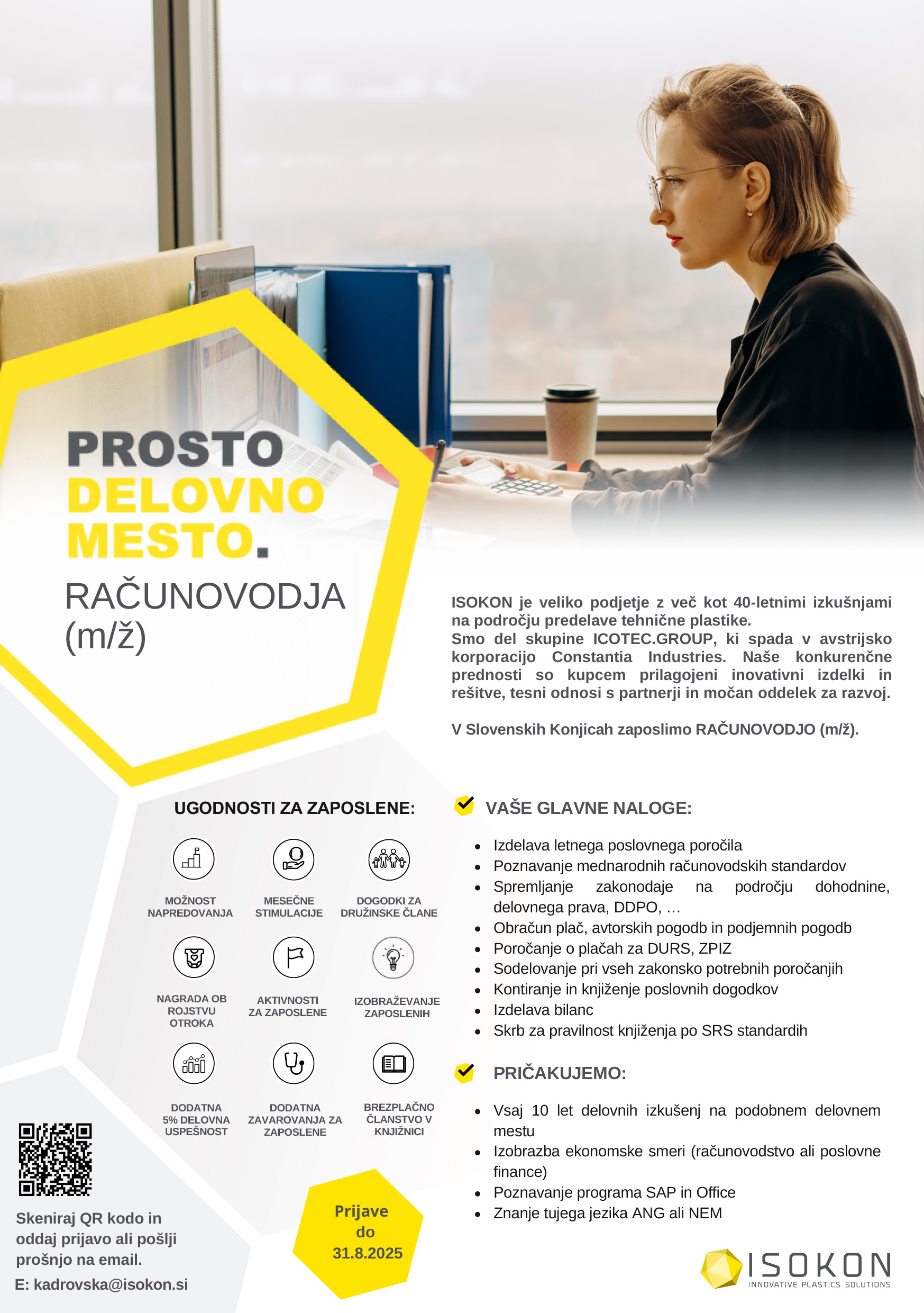 Računovodja (m/ž)