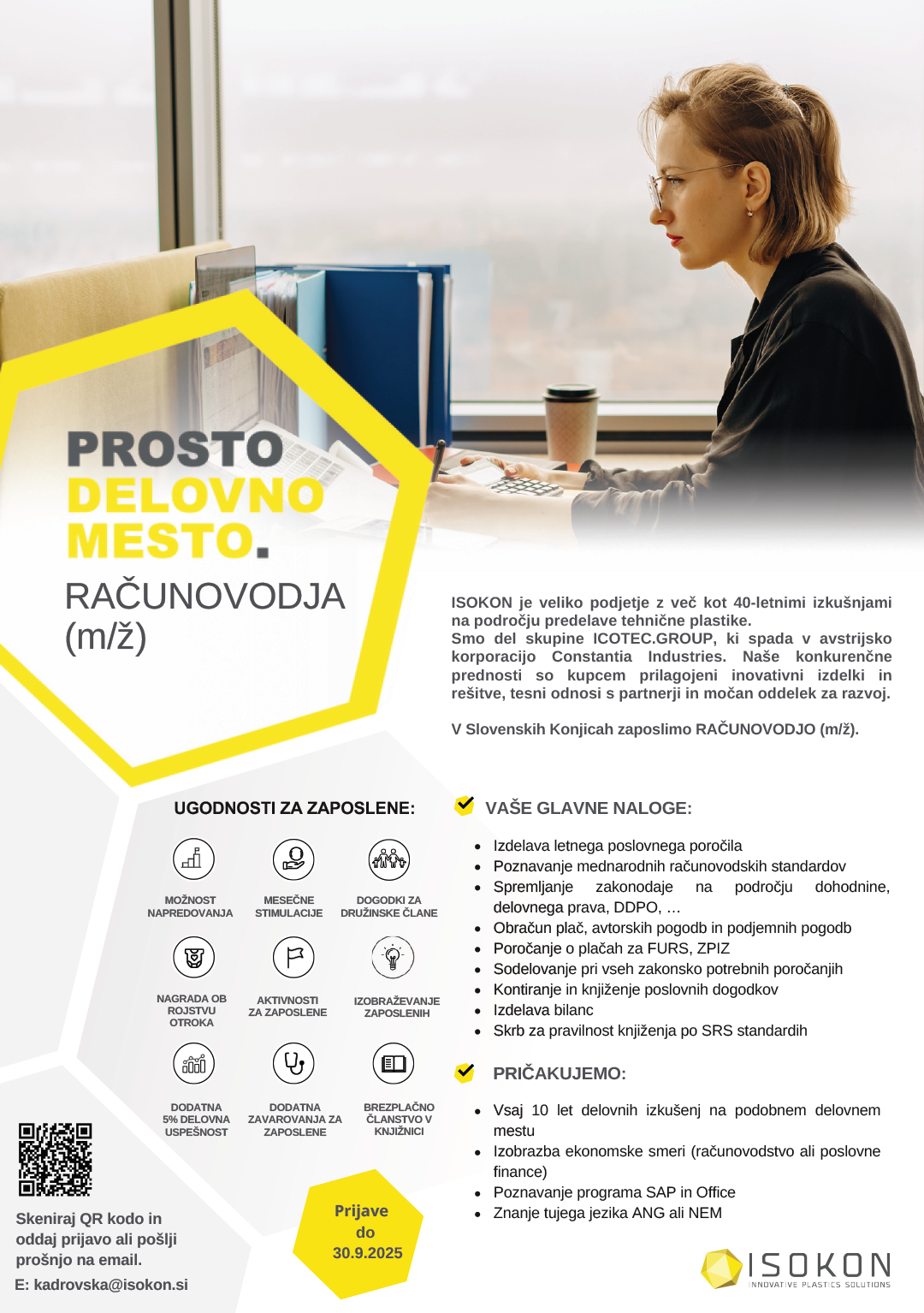 Računovodja (m/ž)