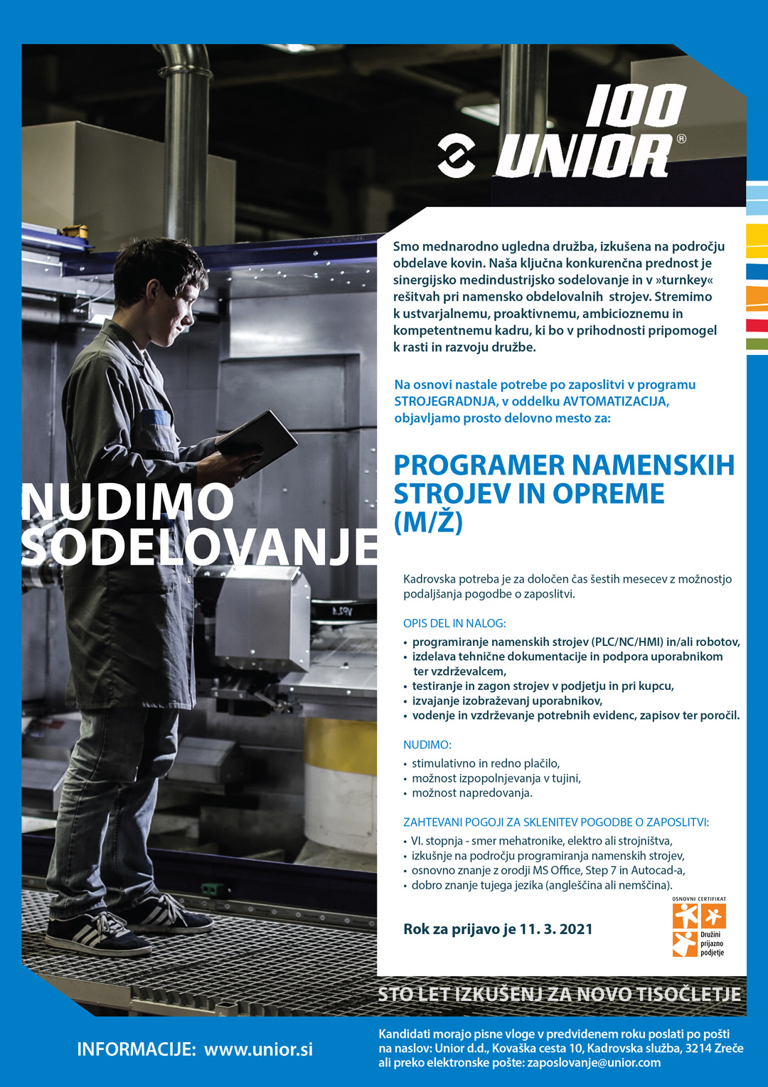 Programer namenskih strojev in opreme (m/ž)