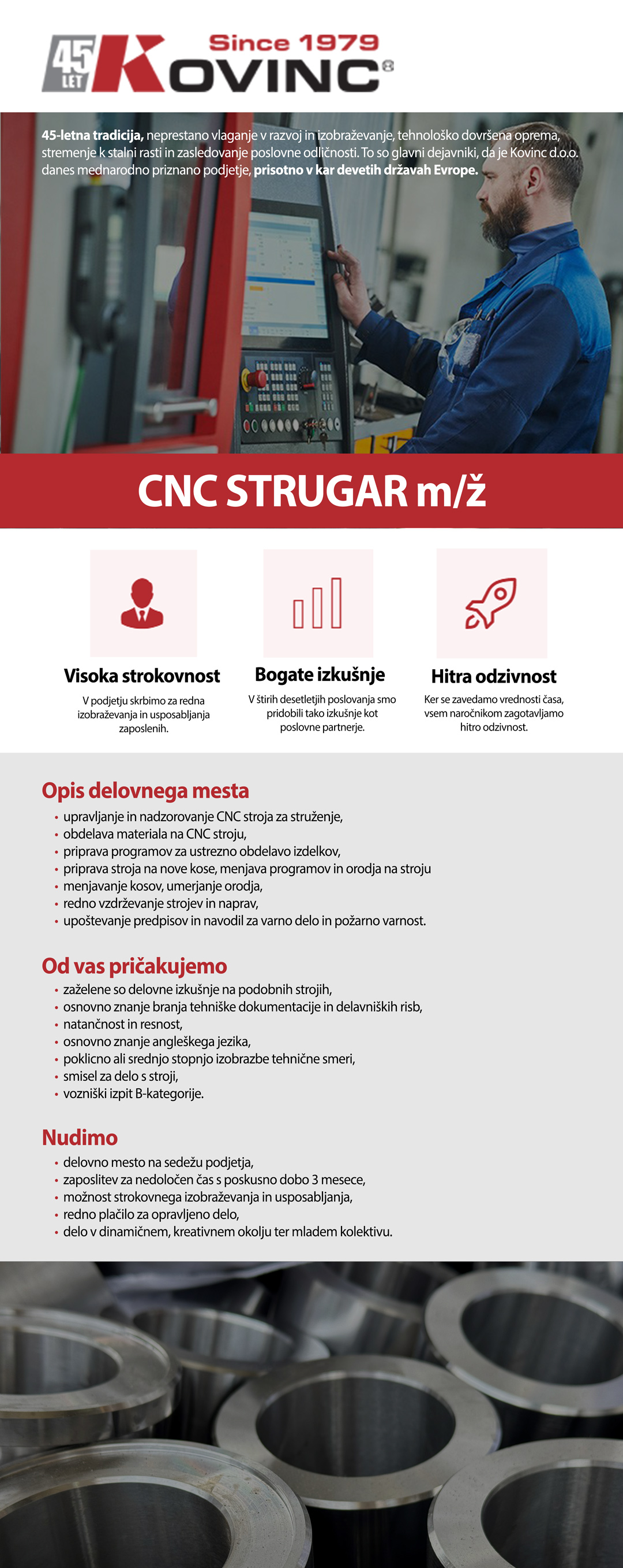 CNC Strugar m/ž