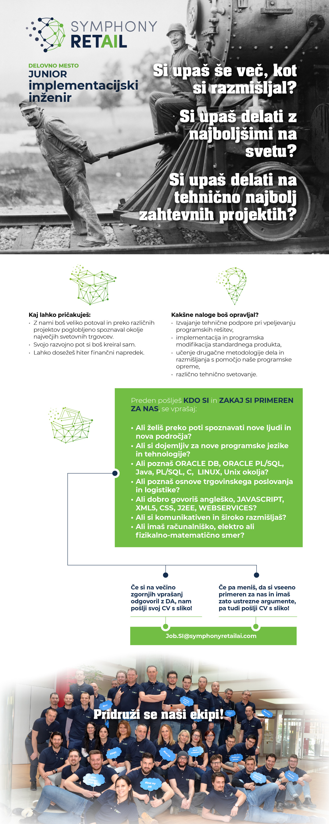 Junior implementacijski inženir m/ž