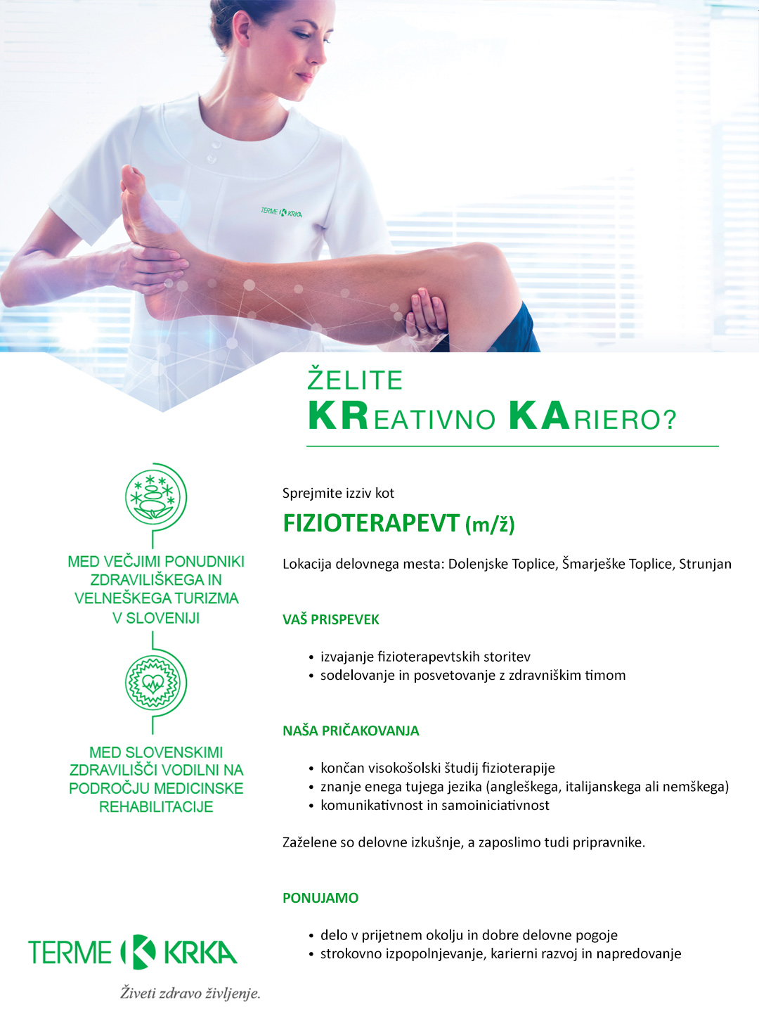 Fizioterapevt m/ž