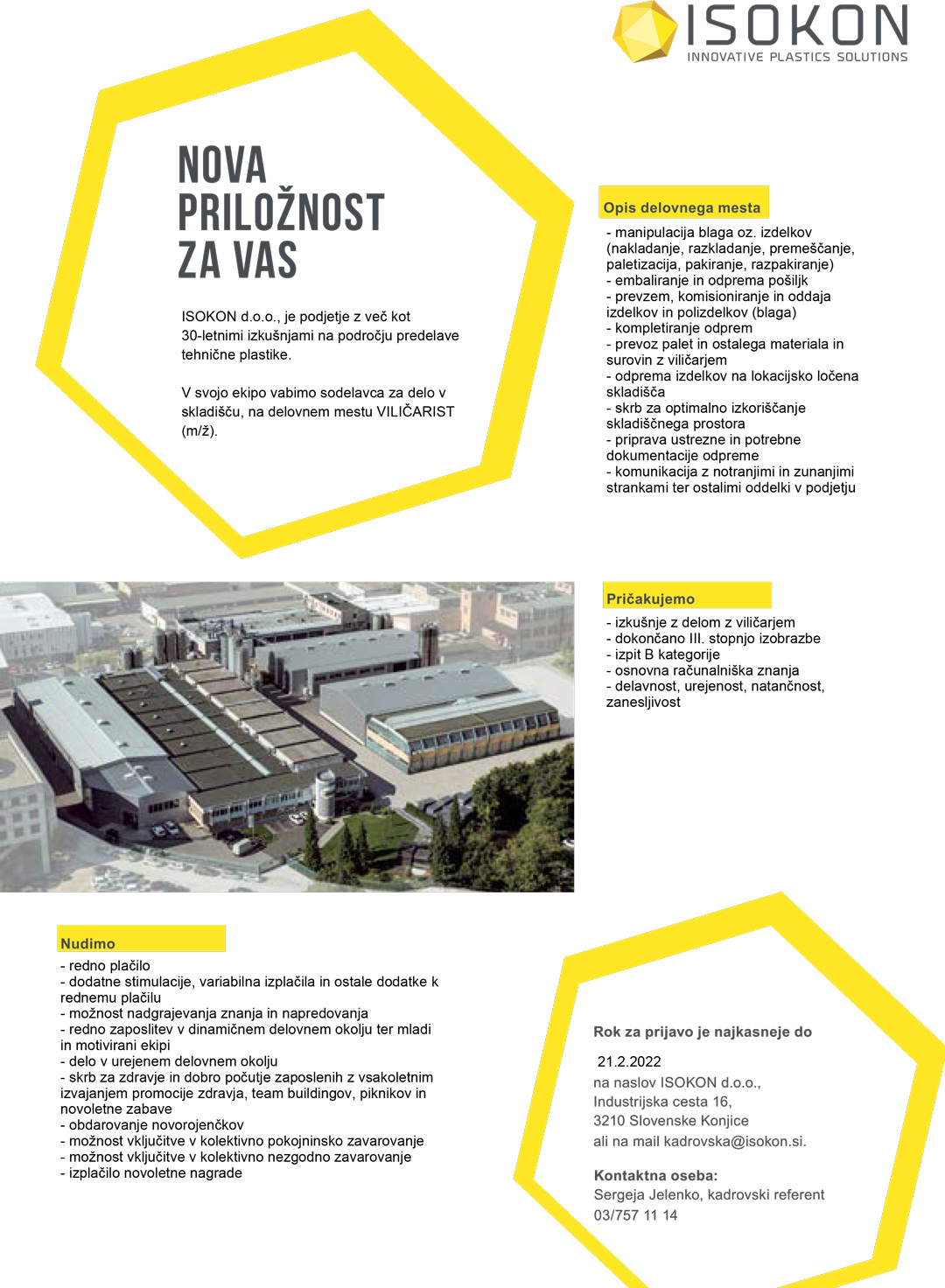 Viličarist (m/ž)
