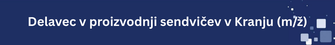Nosilna slika za predstavitev delovnega mesta