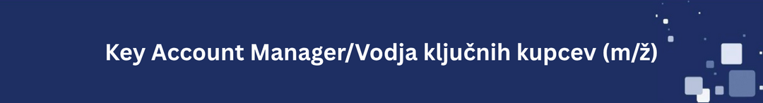 Nosilna slika za predstavitev delovnega mesta