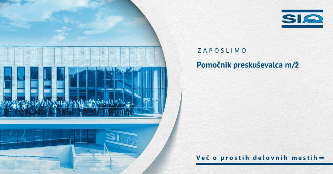 Nosilna slika za predstavitev delovnega mesta