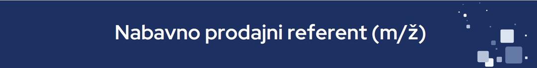 Nosilna slika za predstavitev delovnega mesta