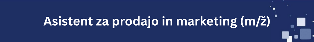 Nosilna slika za predstavitev delovnega mesta