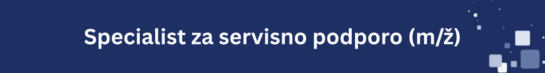 Nosilna slika za predstavitev delovnega mesta