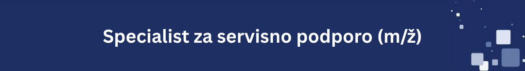 Nosilna slika za predstavitev delovnega mesta