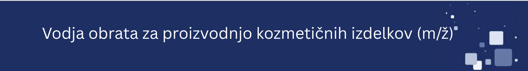 Nosilna slika za predstavitev delovnega mesta
