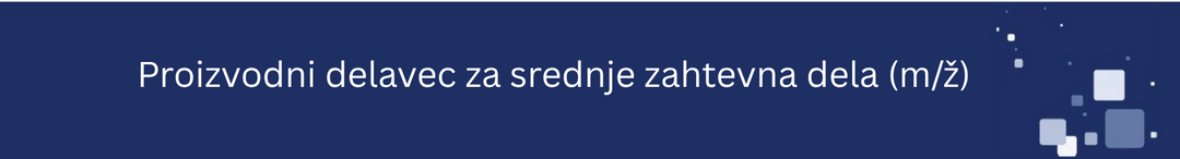 Nosilna slika za predstavitev delovnega mesta