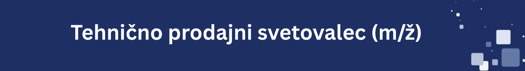 Nosilna slika za predstavitev delovnega mesta