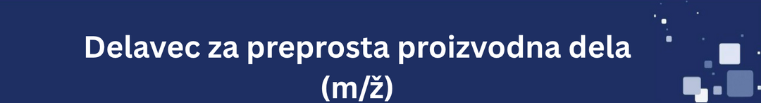 Nosilna slika za predstavitev delovnega mesta