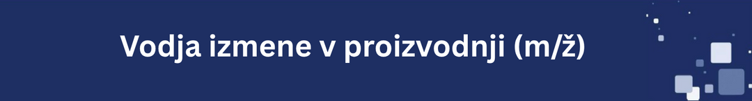 Nosilna slika za predstavitev delovnega mesta