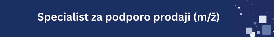 Nosilna slika za predstavitev delovnega mesta