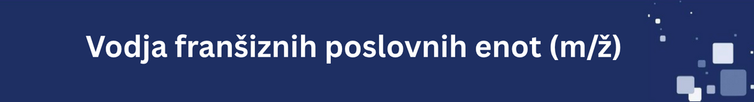 Nosilna slika za predstavitev delovnega mesta