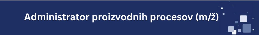 Nosilna slika za predstavitev delovnega mesta