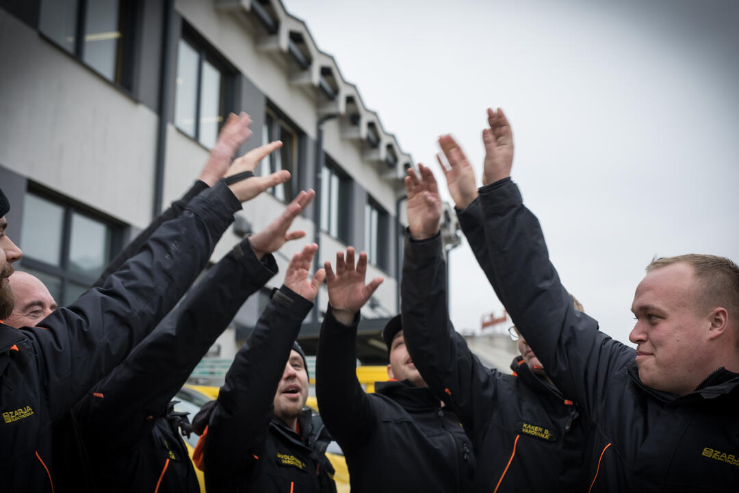 Nosilna slika za predstavitev delovnega mesta