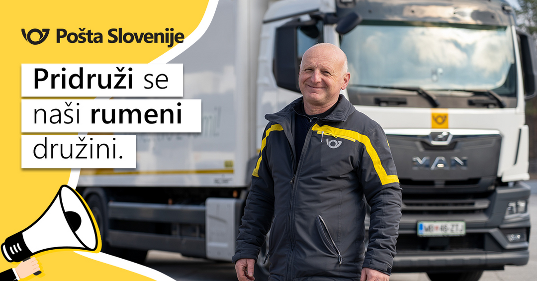 Nosilna slika za predstavitev delovnega mesta