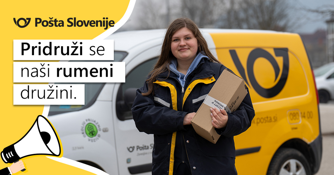 Nosilna slika za predstavitev delovnega mesta