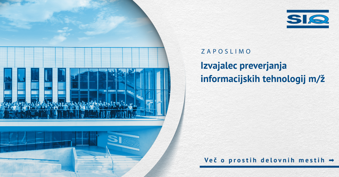 Nosilna slika za predstavitev delovnega mesta