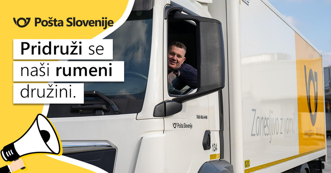 Nosilna slika za predstavitev delovnega mesta