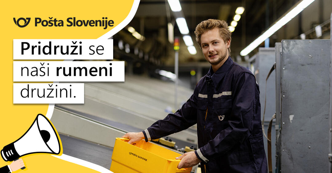 Nosilna slika za predstavitev delovnega mesta