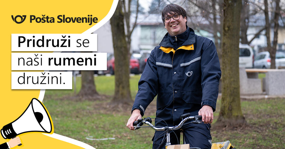 Nosilna slika za predstavitev delovnega mesta