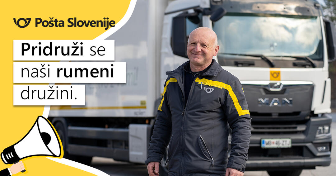 Nosilna slika za predstavitev delovnega mesta
