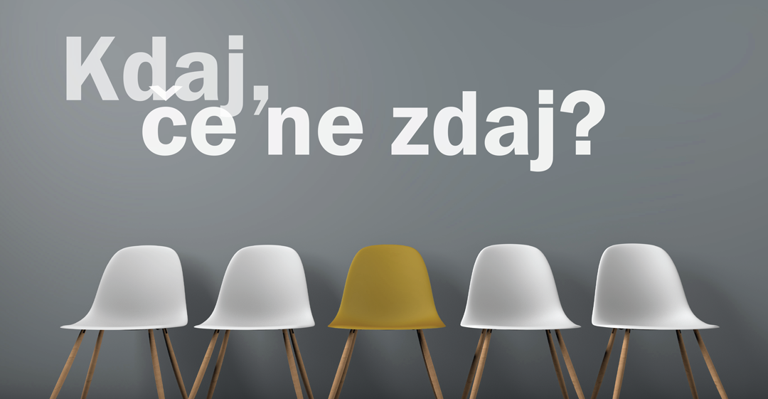 Nosilna slika za predstavitev delovnega mesta