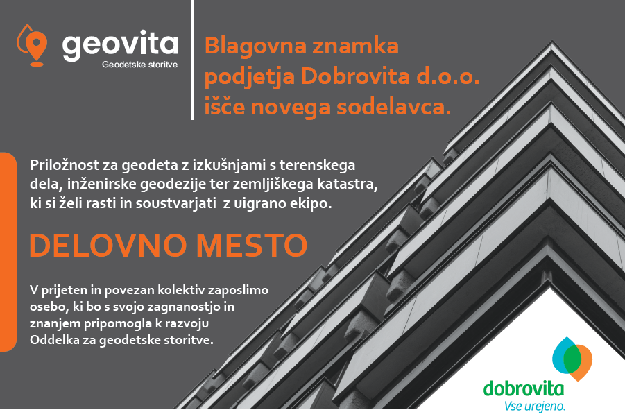 Nosilna slika za predstavitev delovnega mesta