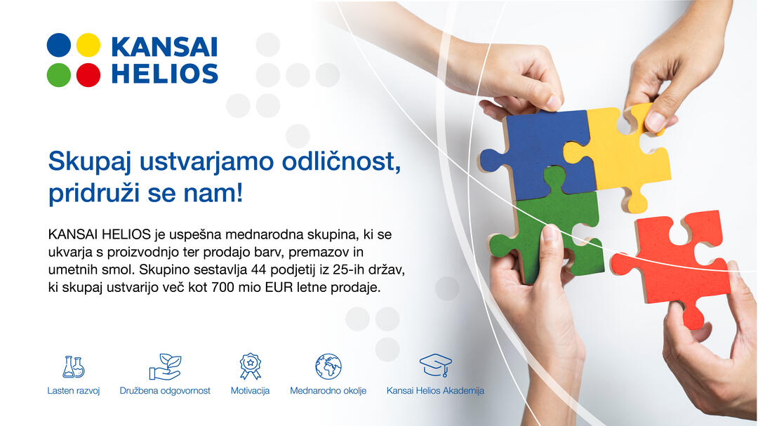 Nosilna slika za predstavitev delovnega mesta