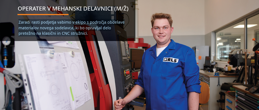 Nosilna slika za predstavitev delovnega mesta