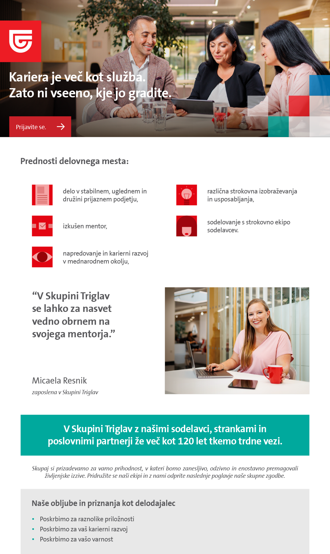 Strokovni sodelavec za področje pozavarovalne podpore (m/ž)