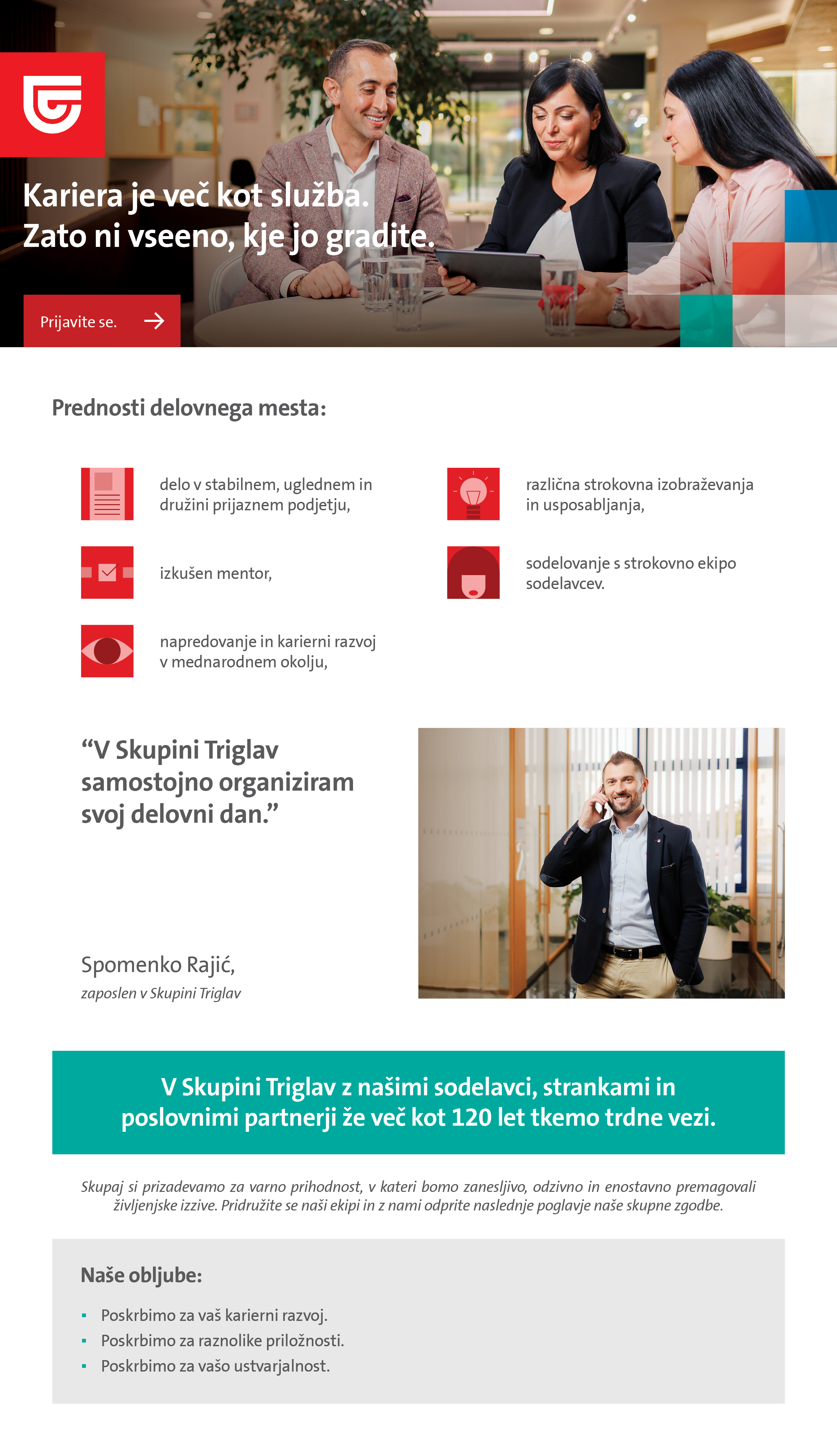 Zavarovalni zastopnik ali pomožni zavarovalni zastopnik (m/ž) območje Celja