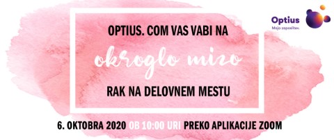 okrogla miza rak napovednik