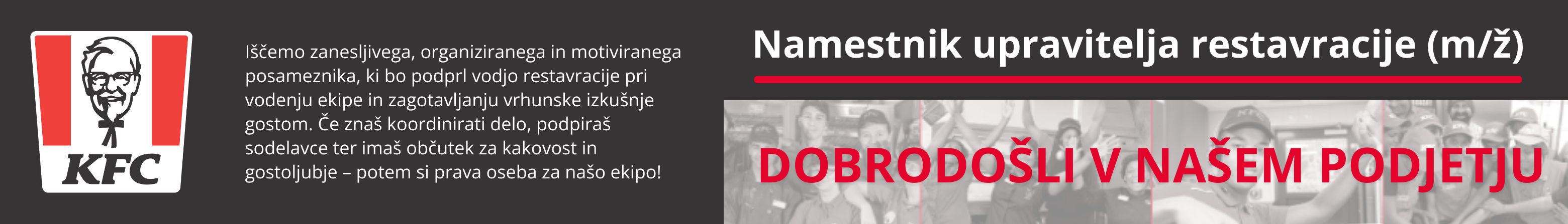 Banner KFC Namestnik
